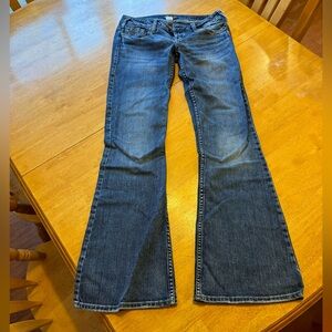 silver belle star women’s jeans size 28x31